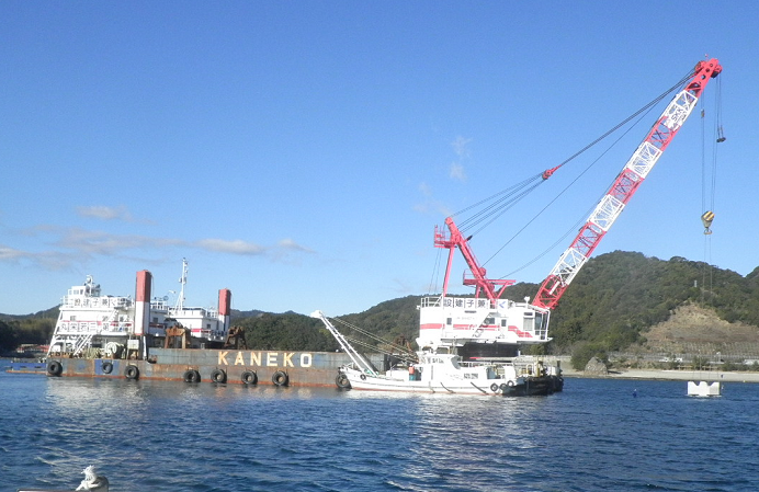 H29波土　海部漁場（浅川地区）海陽・浅川　藻場造成工事（1）